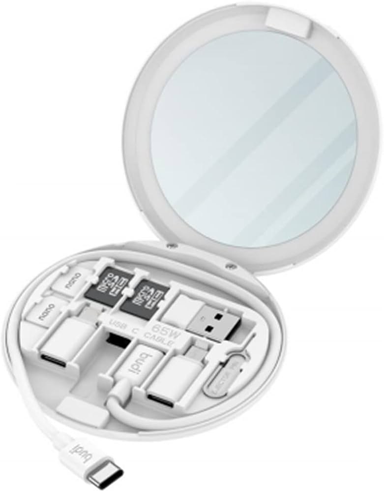 کابل شارژ چند منظوره BUDI DC519W 11-in-1 Type-C 65W