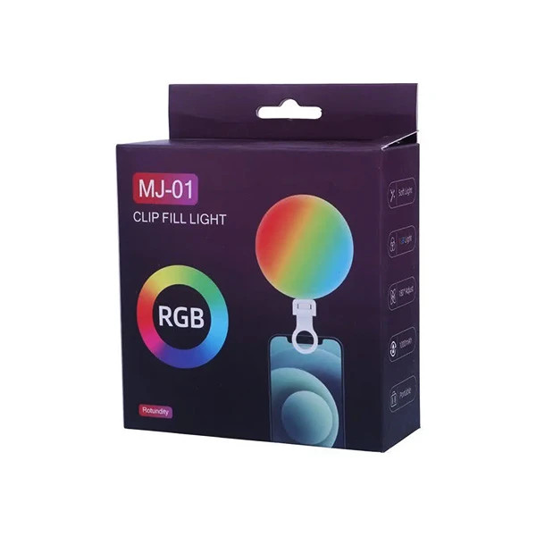 نور ثابت ال ای دی مدل MJ-01 RGB
