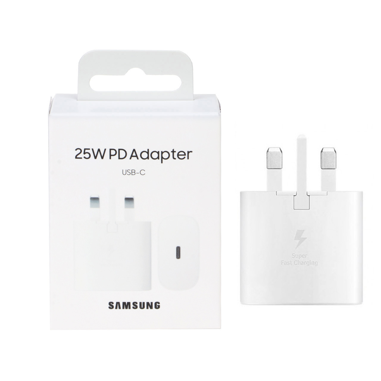 شارژر دیواری سه پین SAMSUNG 25W ـ  ( فست و PD)